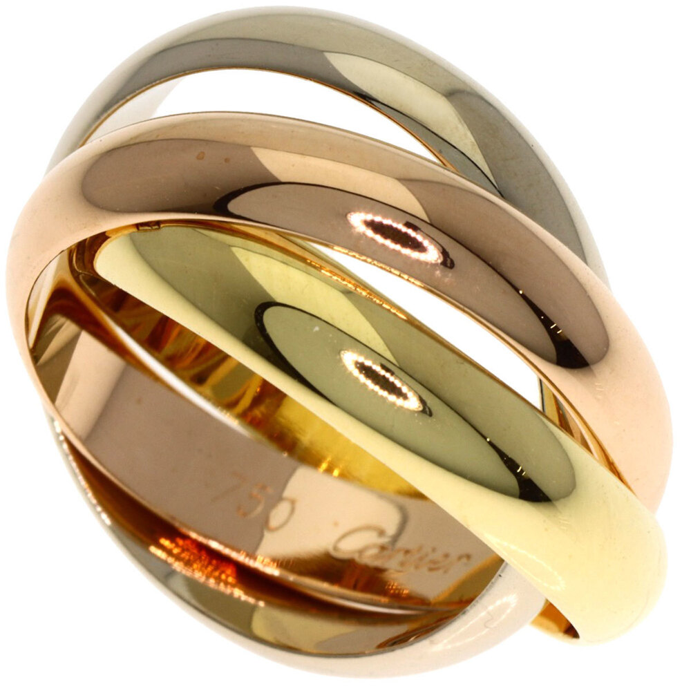 CARTIER Authentic 18k Gold Trinity Ring #49